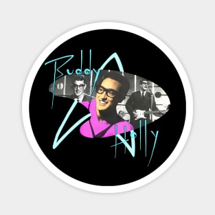 Singer Buddy Holly Magnet